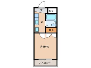 ハイネス西高蔵の物件間取画像